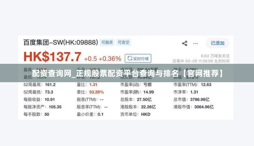 配资查询网_正规股票配资平台查询与排名【官网推荐】